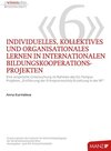Buchcover Individuelles, kollektives und org. Lernen