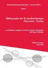 Buchcover Bibliographie der Wechselbeziehungen Österreich - Norden