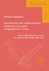 Buchcover Geschichte der altdeutschen Literatur im Licht ausgewählter Texte / Geschichte der altdeutschen Literatur im Licht ausge