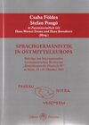 Buchcover Sprachgermanistik in Ostmitteleuropa