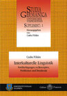 Buchcover Interkulturelle Linguistik