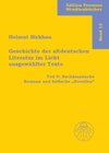 Buchcover Geschichte der altdeutschen Literatur im Licht ausgewählter Texte / Geschichte der altdeutschen Literatur im Licht ausge