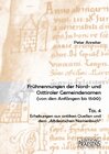 Buchcover Frühnennungen der Nord- und Osttiroler Gemeindenamen. Von den Anfängen bis 1500 / Frühnennungen der Nord- und Osttiroler