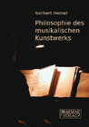 Buchcover Philosophie des musikalischen Kunstwerks