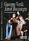 Buchcover Giuseppe Verdi: "Simon Boccanegra"