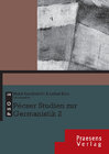 Buchcover Pécser Studien zur Germanistik 2