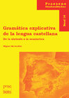 Buchcover Gramática explicativa de la lengua castellana