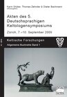 Buchcover Akten des 5. Deutschsprachigen Keltologensymposiums Zürich, 7. - 9. September 2009