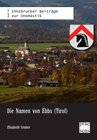 Buchcover Die Namen von Ebbs (Tirol)