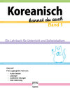 Buchcover Koreanisch kannst du auch 1