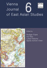 Buchcover Vienna Journal of East Asian Studies 6