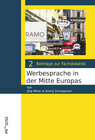 Buchcover Werbesprache in der Mitte Europas