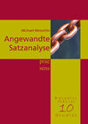 Buchcover Angewandte Satzanalyse