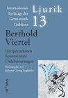 Buchcover Berthold Viertel