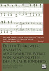 Buchcover Analysen ausgewählter Werke von Komponisten des 19. Jahrhunderts