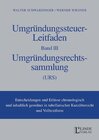 Buchcover Umgründungssteuer-Leitfaden Band III