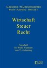 Buchcover Wirtschaft Steuer Recht