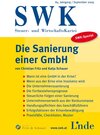 Buchcover Die Sanierung einer GmbH - SWK-Spezial