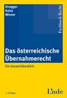 Buchcover Das österreichische Übernahmerecht