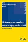 Buchcover URÄG | Unternehmensrechts-Änderungsgesetz 2008