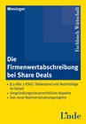 Buchcover Die Firmenwertabschreibung bei Share Deals