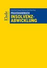 Buchcover Praxishandbuch Insolvenzabwicklung