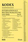 Buchcover KODEX Internationale Rechnungslegung IAS/IFRS 2010