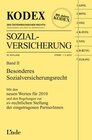 Buchcover KODEX Sozialversicherung, Band II, 2010