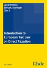 Buchcover Introduction to European Tax Law on Direct Taxation