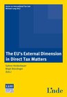 Buchcover The EU's External Dimension in Direct Tax Matters