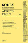 Buchcover KODEX Arbeitsrecht 2011