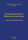 Buchcover Unternehmensrecht in Wissenschaft und Praxis