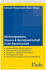 Buchcover Rechnungswesen, Steuern und Betriebswirtschaft i.d. Bauwirtschaft