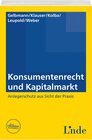 Buchcover Konsumentenrecht und Kapitalmarkt