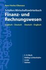 Buchcover Schäfer Wirtschaftswörterbuch Finanz- und Rechnungswesen