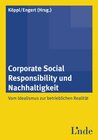 Buchcover Corporate Social Responsibility und Nachhaltigkeit