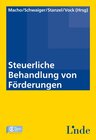 Buchcover Steuerliche Behandlung von Förderungen