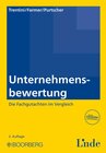 Buchcover Unternehmensbewertung - Die Fachgutachten im Vergleich