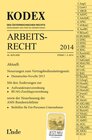 Buchcover KODEX Arbeitsrecht 2014