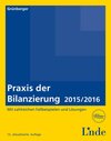 Buchcover Praxis der Bilanzierung 2015/2016
