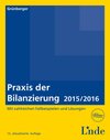 Buchcover Praxis der Bilanzierung 2015/2016