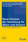 Buchcover Neue Grenzen der Gestaltung für Bilanz und Steuern