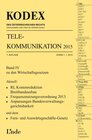 Buchcover KODEX Telekommunikation 2015