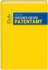 Buchcover Verfahren vor dem Patentamt
