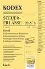 Buchcover KODEX Steuer-Erlässe 2015/16 Band I