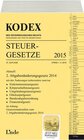 Buchcover KODEX Steuergesetze 2015