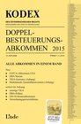 Buchcover KODEX Doppelbesteuerungsabkommen 2015