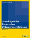 Buchcover Grundlagen der finanziellen Unternehmensführung, Band I-IV