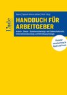 Buchcover Handbuch für Arbeitgeber