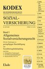 Buchcover KODEX Sozialversicherung 2015/16, Band I